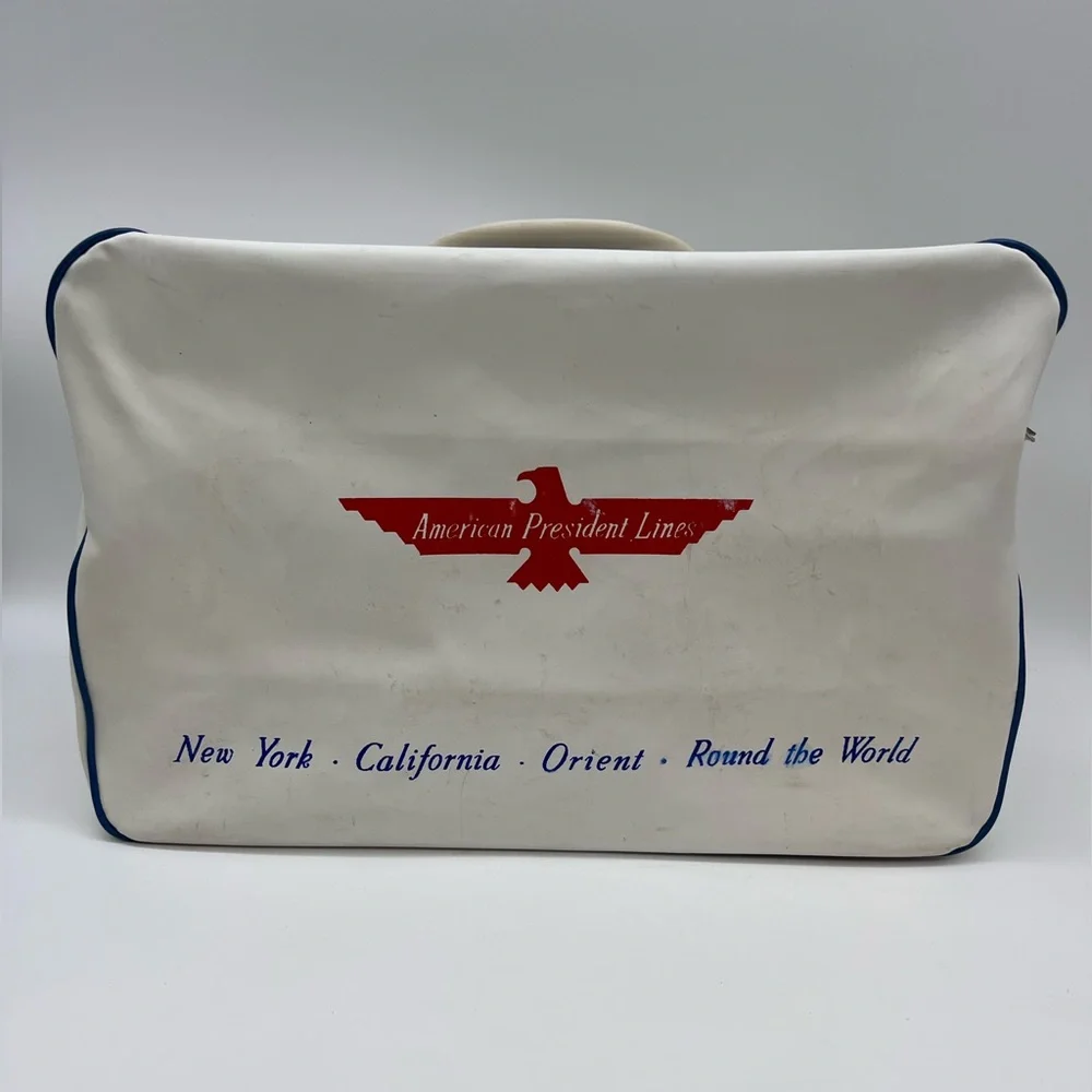 Vintage American President Lines Duffel Bag